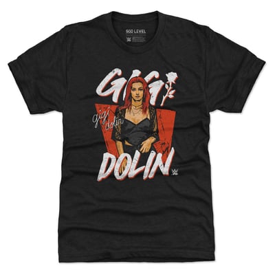  Gigi Dolin 500 Level Pose Premium Tri-Blend T-Shirt - Heather Black